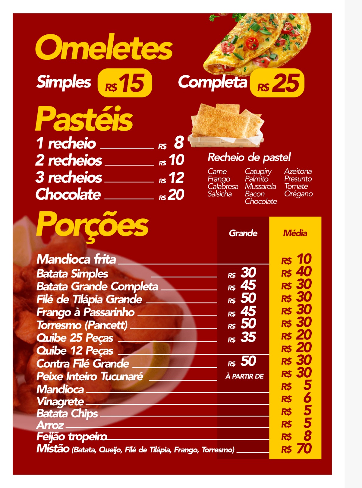 Cardápio 4